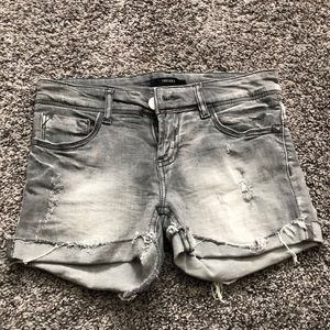 Grey Jean Shorts!